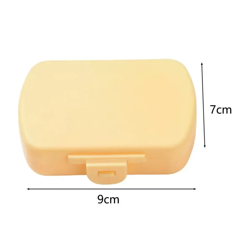 1PCS Pill Case 6 Grids Tablet Pill Box Holder Medicine Storage Organizer Container Case Tablets Splitter Case Pill Dispenser 6