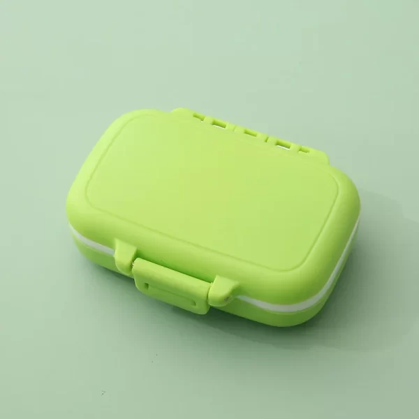 Mini Portable Pills Organizer Case 3 Grids PillBox Tablet Storage Container Weekly Medicine Pill's Box Pill Case Drug Dispense 4