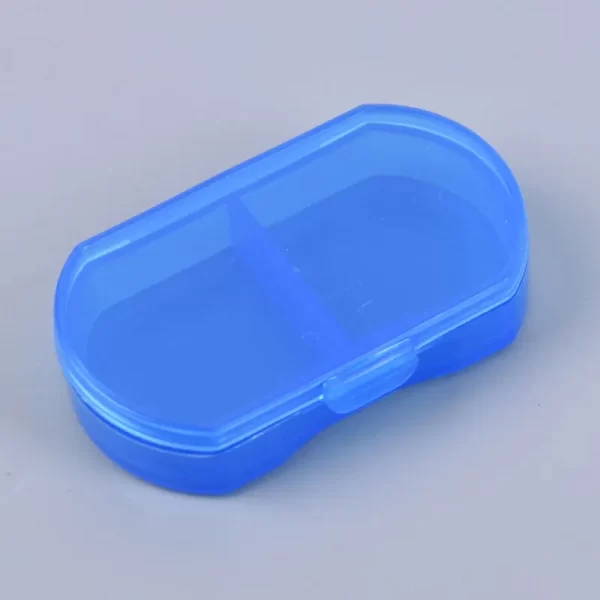 Pill Box Mini Pill Case 2/3 Grids Tablet Pill Organizer Case Dispenser Travel Tablet Holder Container Medicine Drug Storage Box 7