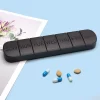 Weekly Medicine Pill's Box Pill Case Drug Dispense Mini Portable Pills Organizer Case 7 Grids PillBox Tablet Storage Container 1